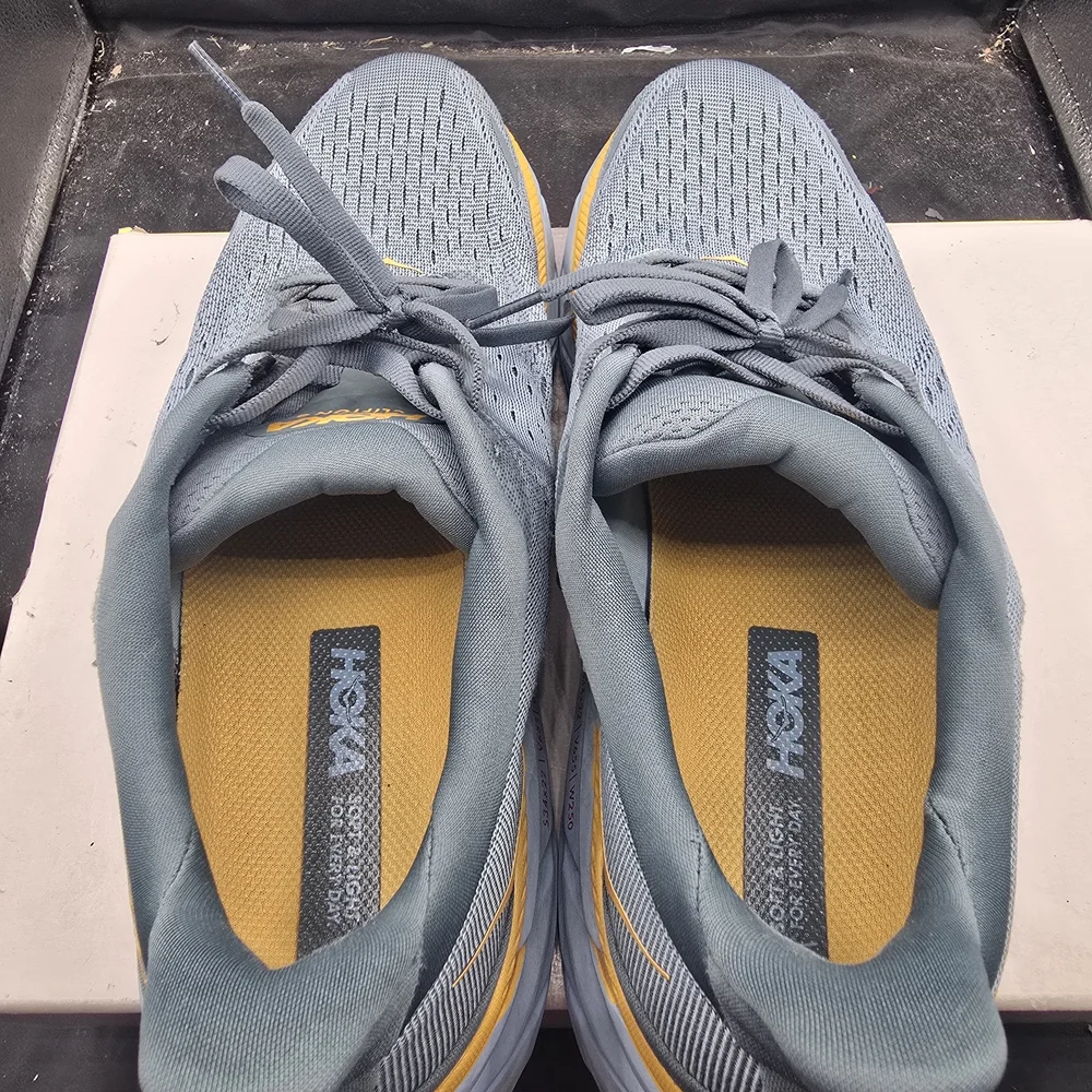 Hoka Blue and Yellow‎ Running Shoes
